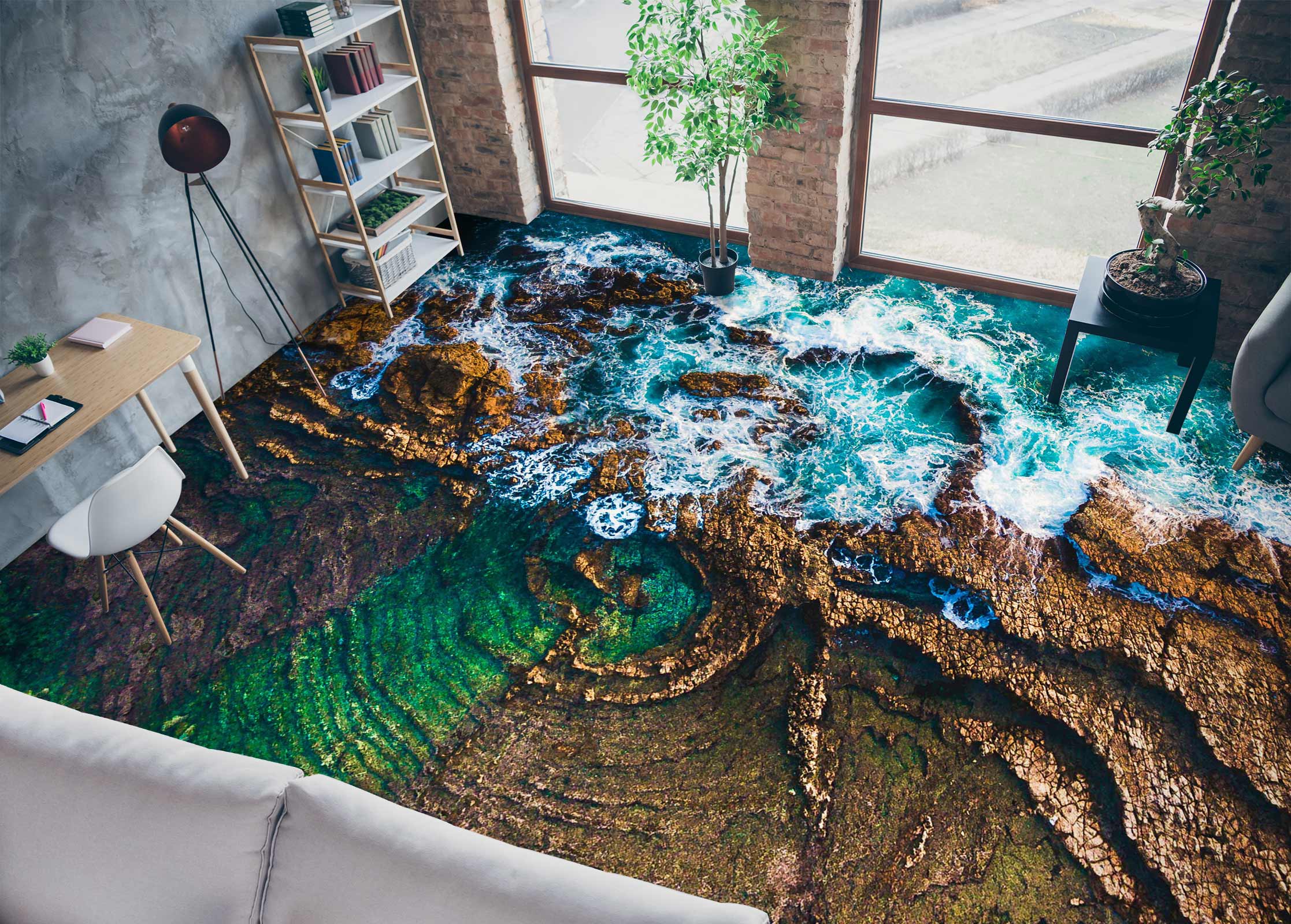 The Art of Epoxy Flooring Murals: Transforming Spaces with Artistic Expression
